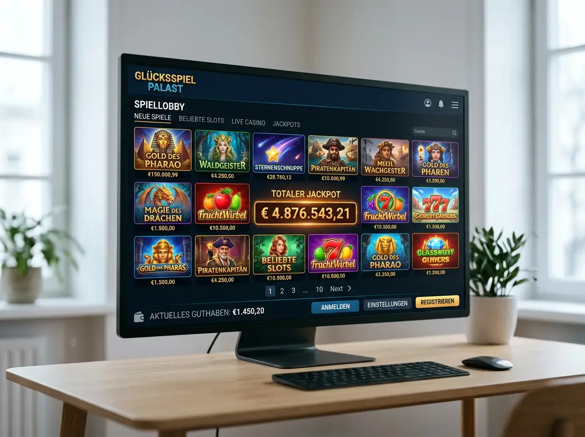 Betonred — Spielsaal und Angebot